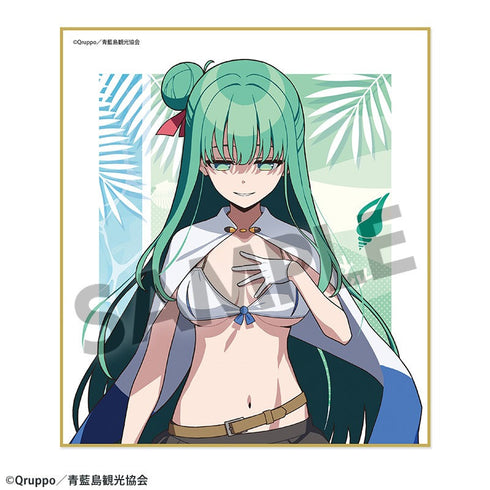 『ぬきたし THE ANIMATION』ミニ色紙 冷泉院桐香